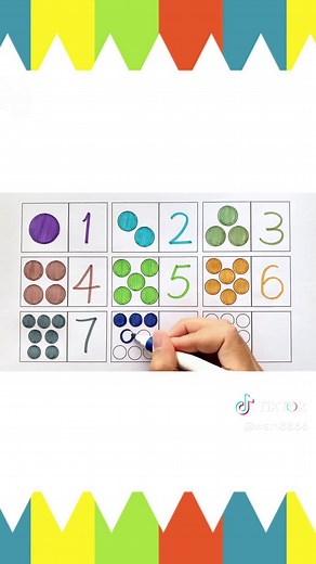 Learn to Write and Count Numbers 1-9 for Kids