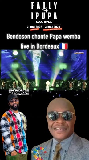 Concert live in Bordeaux bendoson chante Papa wemba #warriorsdefalllyipupa #leswarriors⚔️👑 #congolaise🇨🇩🇨🇬 @👶🏾BABYDAIZ 🍼 @fallyipupa @Sins💫