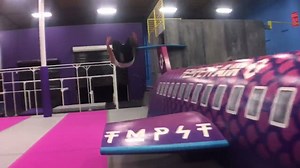 Gysmo used the whole gym as his playground. Tempest Academy Vista San Diego | Free-Z Parkour & Freerunning