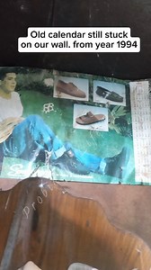 Old calendar still stuck on our wall. from year 1994. #oldcalendar #oldhouse | Probinsya Life PH