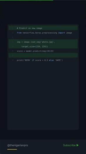 Build an NSFW AI Detector with TensorFlow 🛡️