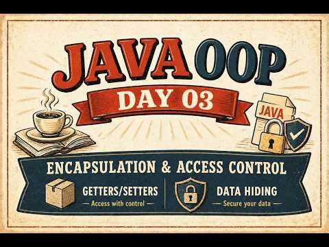 Encapsulation in Java Made EASY 🔐 (Real-Life Examples + Code)