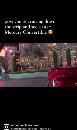 1940 Mercury Convertible wit it 🫡 #fyp #classiccars #oldvegasclassiccars #1940mercury