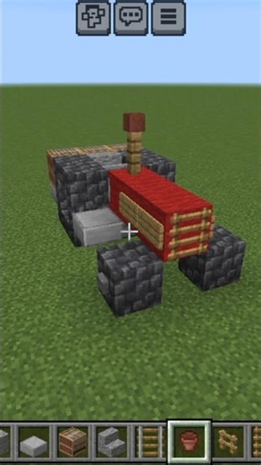 Minecraft Tractor || Royal Gaming #shortsfeed #gaming