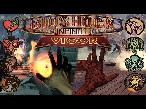 Bioshock Infinite All Vigors + demonstrated 1080p HD