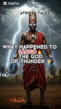 Sàngó the God of thunder ⚡#history #shocking