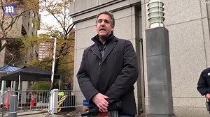Former Trump lawyer Michael Cohen speaks after being released from house arrest
