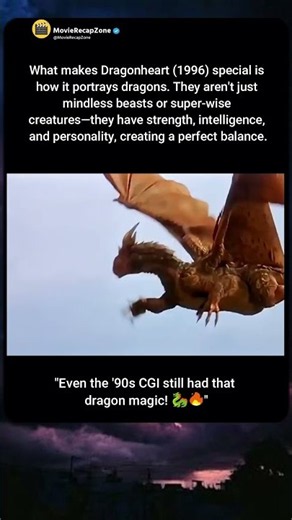 Dragonheart 1996 — The Perfect Way to Portray Dragons! 🐉🔥