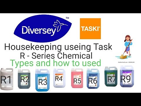 Housekeeping Cleaning Agent Taski R - Series Chemical (R1 to R9)