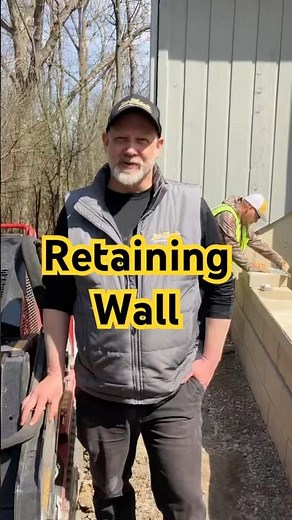 Retaining Wall Project. Belgard Diamond Pro #construction #home #elegance #jetblack