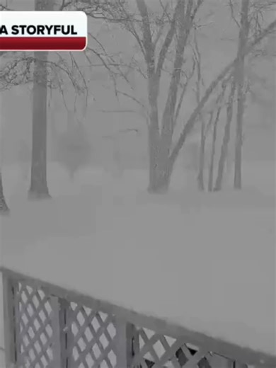 Winter Storm Hits Poland, Ohio with Snow Squalls