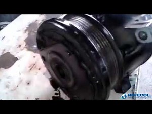 Importancia del cambio de aceite en compresores de AC automotriz