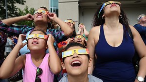 What time will the solar eclipse happen in Wisconsin?