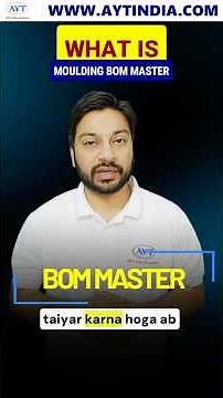 How to Make Plastic Moulding BOM - Bill of Material | Moulding OEE #aytindiaacademy #automobile