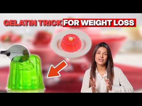 Gelatin Trick For Weight Loss (THE FULL RECIPE WITH UNFLAVORED GELATIN POWDER) Step By Step 2026