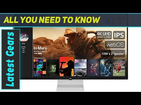 LG Smart Monitor 43SQ700S 43-Inch 4K UHD IPS Display Review