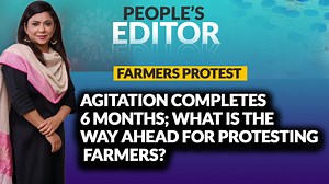 The farmers protest against the farm laws has completed 6 months amid the ongoing pandemic. Farmers waved black flags to mark 6 months of the agitation. The laws are put on hold by Supreme Court . The farmers have expressed willingness to resume talks with government on the issue of farm laws | All News