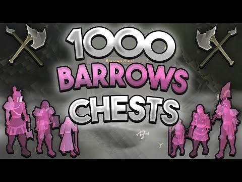 Loot From 1,000 Barrows Chests (2019)
