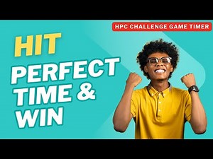 HPC Challange Game Timer – Manual Stop & Adjustable Countdown | Perfect for Competitions & Parties.