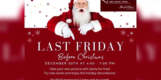 Visit Santa at Benjamin Knox Gallery and Framing