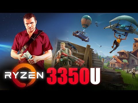 Ryzen 3 3350U Laptop Gaming Test in 8 Games