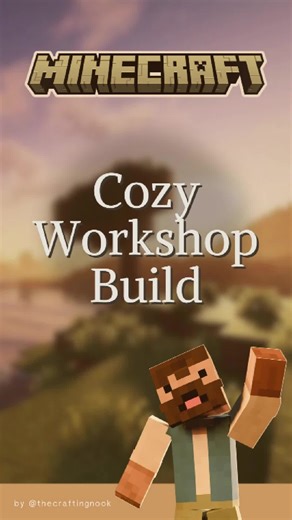 Cozy Hobbit Hole Workshop: A Minecraft Build Adventure