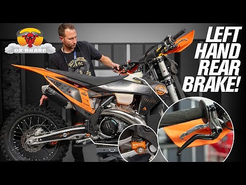 How To Install OX-Brake Hydra Pro 2.0 Left Hand Rear Brake | KTM, Husqvarna, GASGAS