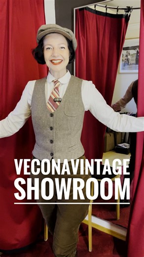 Visit our showroom in Wiesbaden-Biebrich to browse and shop the complete Vecona Vintage collection for women and men. No pressure and no strings attached! Just drop us a line for an appointment, we’re looking forward to see you. 🤗💕 | Vecona Vintage