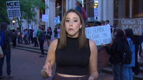 Seattle police on high alert as downtown protest blocks streets