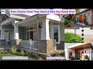 Rain Chains How They Work & Why You Need One! | Rain Chains : Purpose and Benefits Revealed!