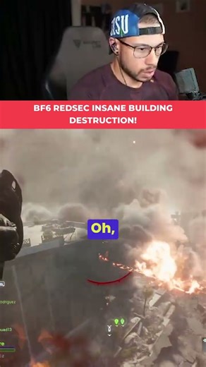 EPIC BUILDING DESTRUCTION IN #BF6 #REDSEC #BATTLEFIELD #DESTRUCTION