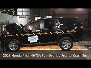 2023-2025 Honda Pilot NHTSA Full-Overlap Frontal Crash Test