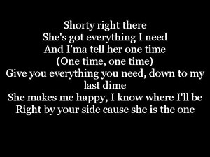 One Time Justin Bieber Lyrics