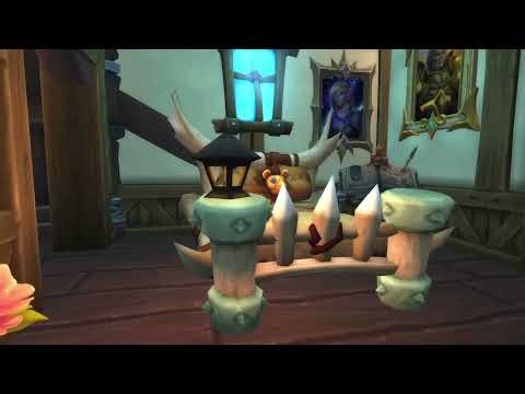 WoW Housing: Emotional Support Home Tour | if found... please return confused rogue to this address