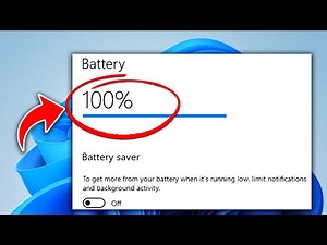 How to Improve battery Performance on Windows 11