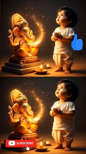 Little Devotee 🙏 | Ganesh Devotional Short | Devotion Comes From the Heart#shorts #ganesh #vural