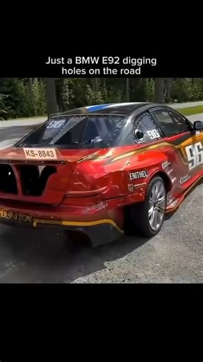 bmw back fire 🔥 #viral #bmwmmotorsport #bmw #edit #popular