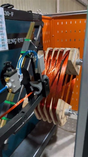 Automated winding process of generator stator winding #generator