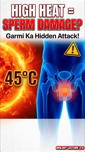 High Heat = Fertility Risk? 😳 Summer Men’s Health Alert #SummerHealth#HeatWave#ExtremeHeat #ytshort