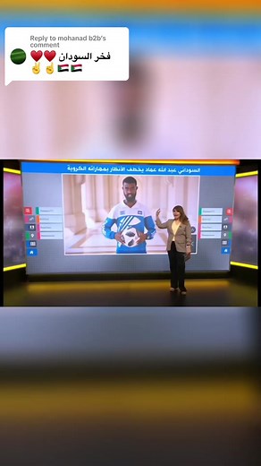 Replying to @mohanad b2b من قلب أمدرمان للعالم و لسة ح نكمل الحلم و كل العالم يعرفنا ❤️ #sportontiktok #عبدالله_عماد #Abdullah_Emad