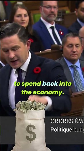 Pierre Poilievre Explains "Crowding Out Effect"