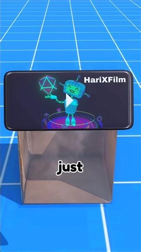 How to Turn Your Phone into a 3D Hologram Projector! 📱✨