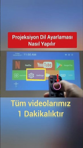 How to connect the Mini LED projector to the internet, projection language setting, projection ad...