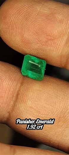 Punisher Emerald – 1.92 Carat | Bold • Rare • Striking