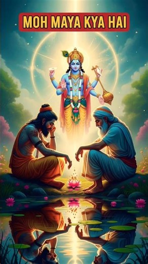 माया का चक्कर 🙏 Muni Maya Mein Kaise Phans Gaye💥 Vishnu Ki Leela #Maya #Vishnu #Narad #facts #shorts