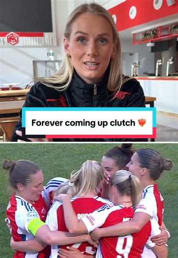 Forever coming up clutch ❤️‍🔥 Stina watches back the goal that won us the Champions League 🤩 #awfc #arsenal #arsenalwfc #stinablackstenius