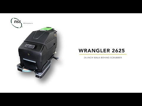 Wrangler 2625 Walk-Behind Floor Scrubber