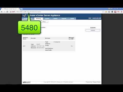 Changing the IP of vCenter Server Appliance (vCSA)