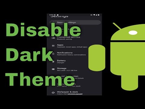 How to Disable Dark Theme on Android [Guide]