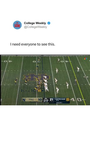 jeremiyah love with one of the best touchdowns in college football this season🤯 @collegeweeklysports #explorepage #viral #university #sports #college #collegeweekly | College Weekly